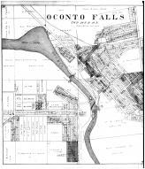 Oconto Falls, Mountain, Breed, Pensaukee PO - Left, Oconto County 1912 Microfilm